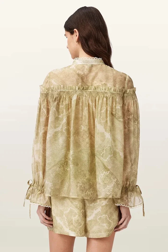 AllSaints Kadın Lyocell Gömlek DELPHINE