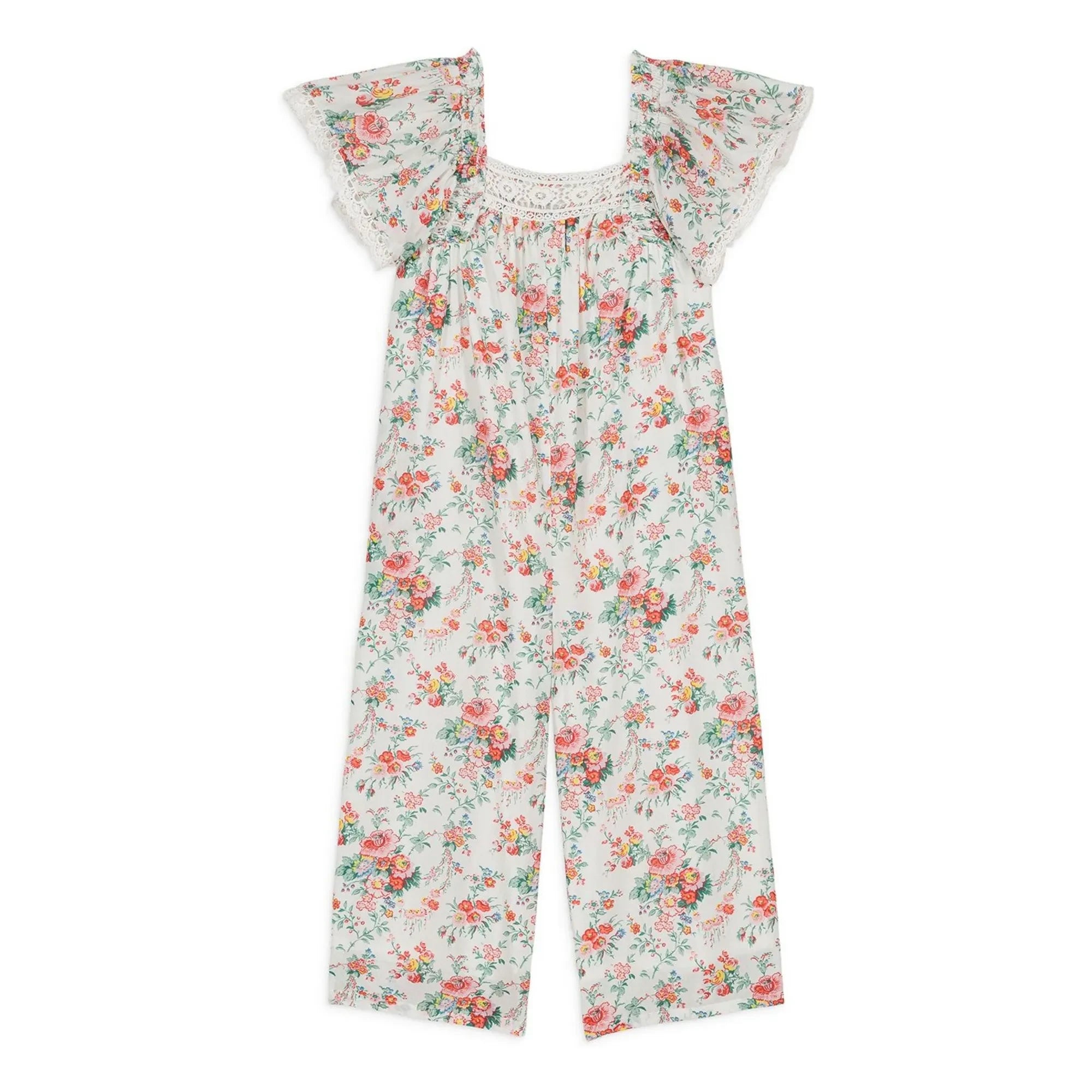 Louise Misha - Irene Organic Cotton Romper | Cream