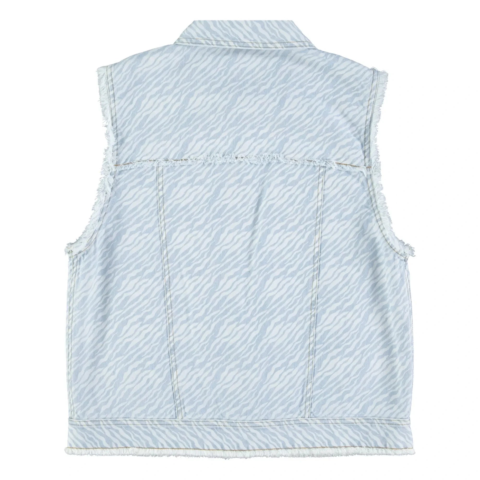 Sisters Department - Sleeveless Vest | Denim Blue