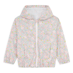 Petit Bateau - Recycled Fiber Windbreaker | Gray Blue