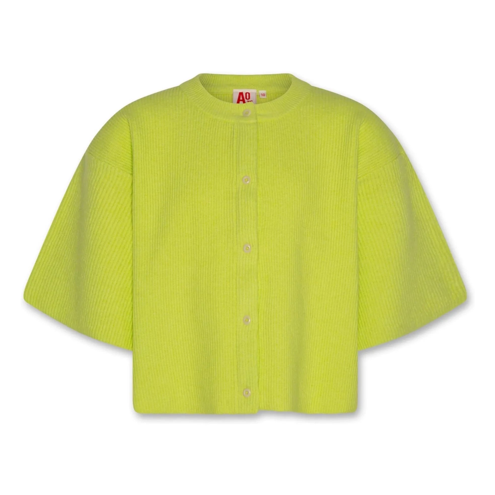 AO76 - Vega Cardigan | Fluorescent Yellow