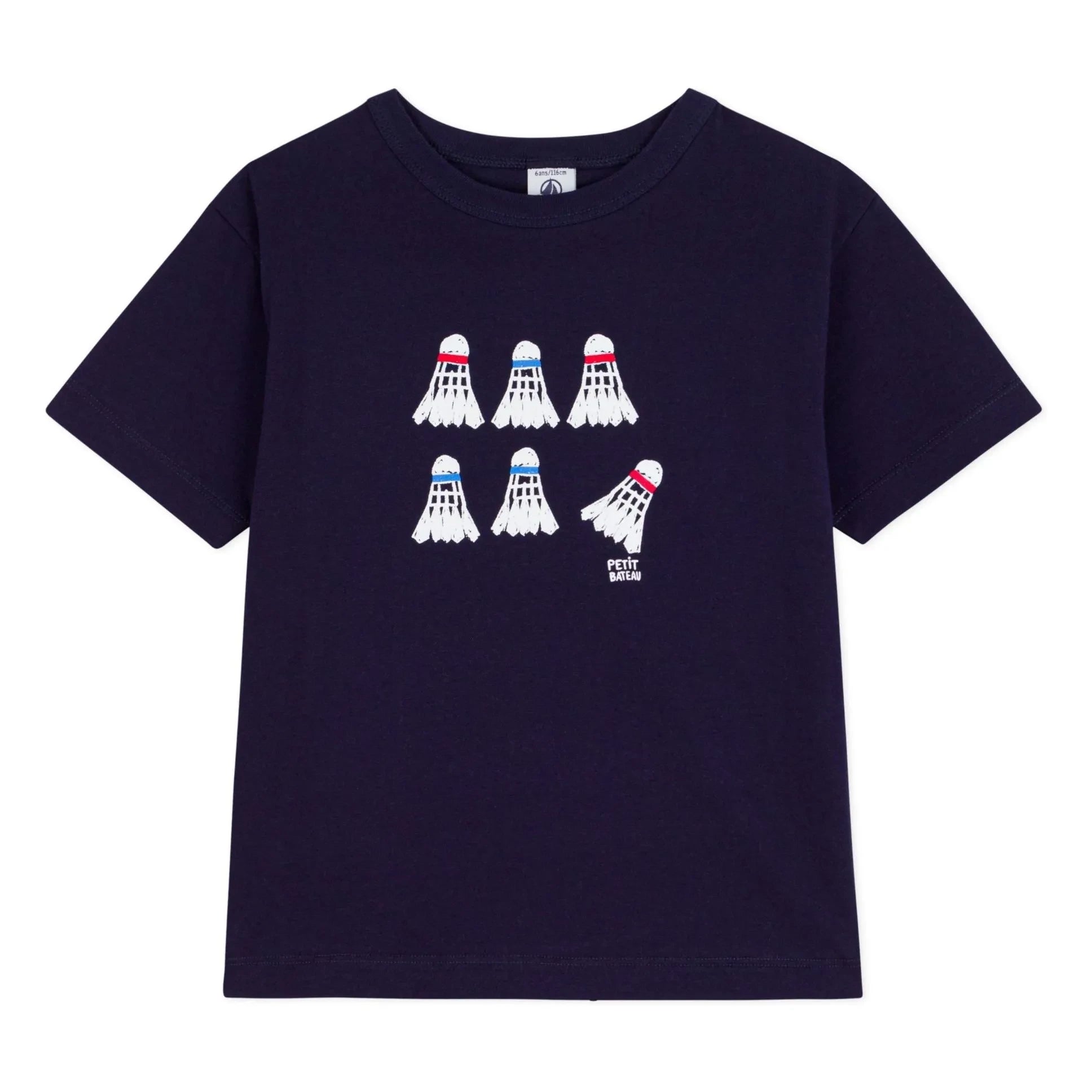 Petit Bateau - Organic Cotton Loose T-Shirt | Navy Blue