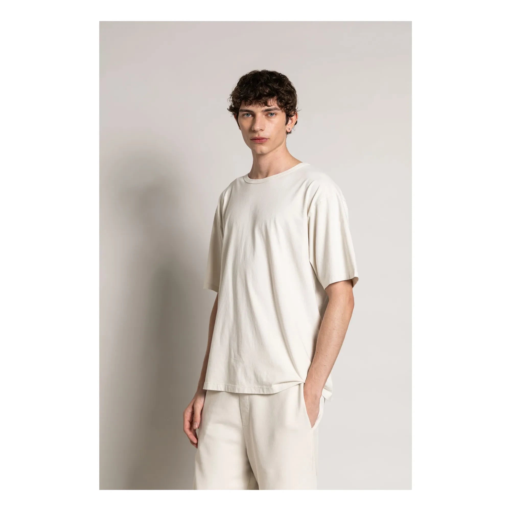 Smallable Man - Aron Organic Cotton Shorts | Oatmeal