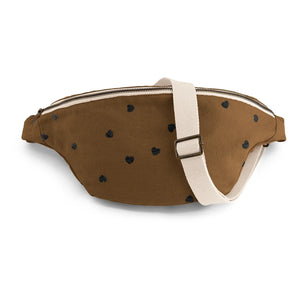 Rose in April - Heart Waist Bag | Russet