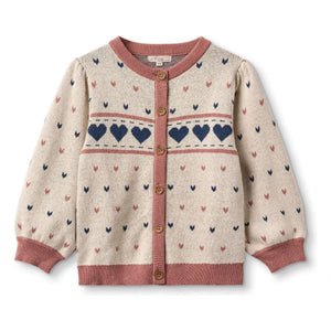 Fliink - Nova Organic Cotton Cardigan | Ecru