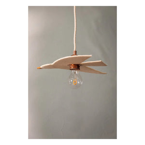 Muskhane - Birdy Felt Pendant Lamp | Ecru