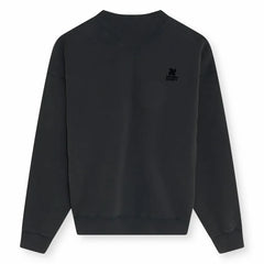 the new society - Pamuk Logolu Sweatshirt | Koyu gri