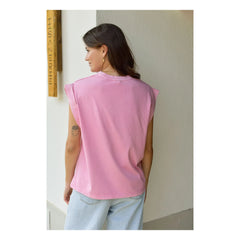 Marlot Paris - Max Organic Cotton T-Shirt - Women's Collection | Pink