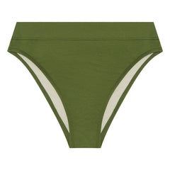 Peony - Olivine Recycled Fiber Jersey Bottom | Olive