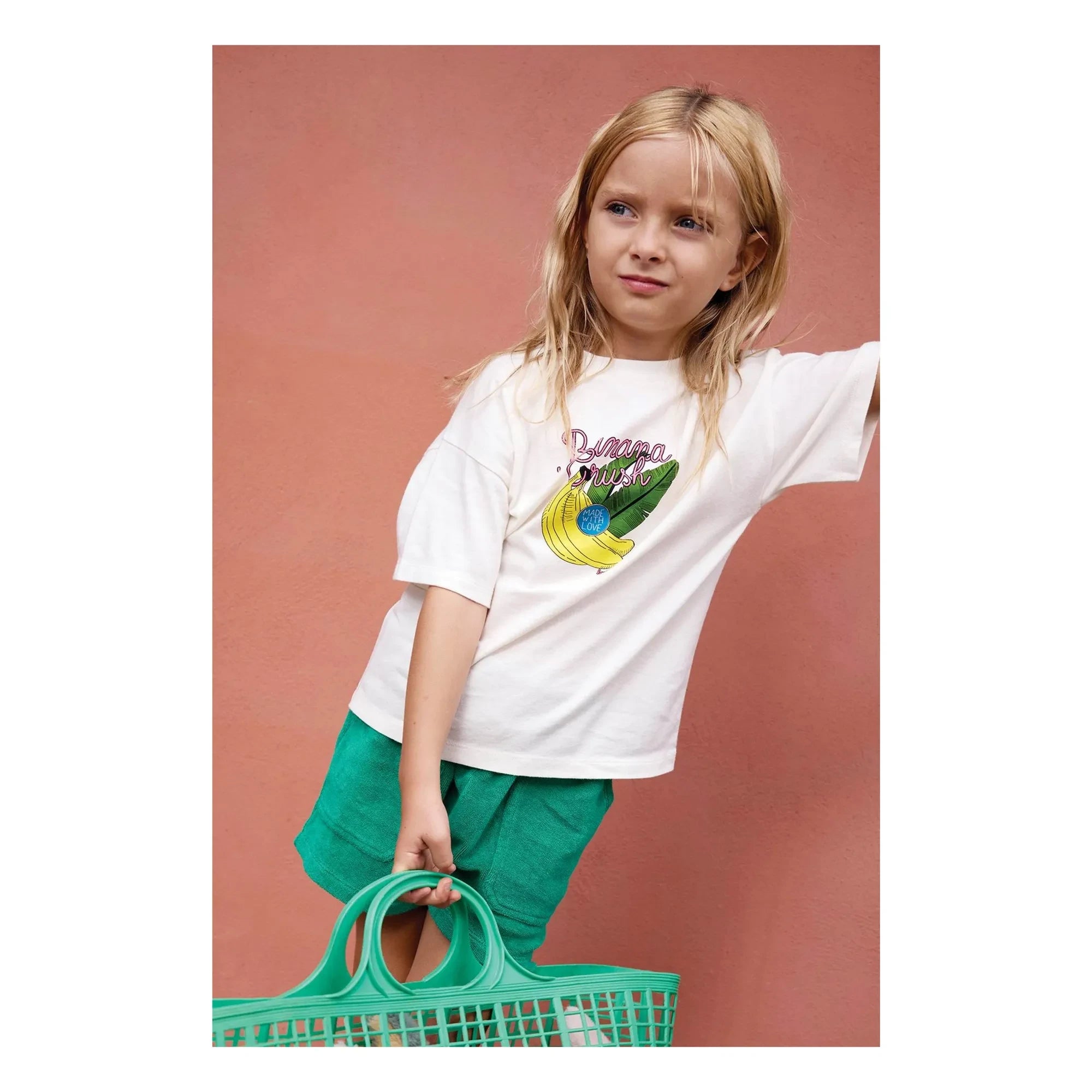 Bonton - Nono Towel Shorts | Emerald Green