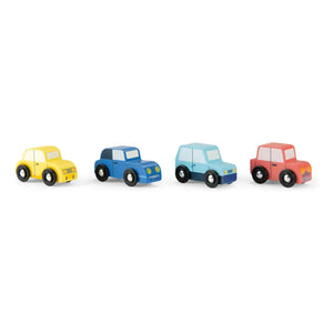Moulin Roty - Avenue du Moulin 4-Piece Car Set