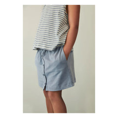 Gray Label - Organic Cotton Skirt | Powder Blue