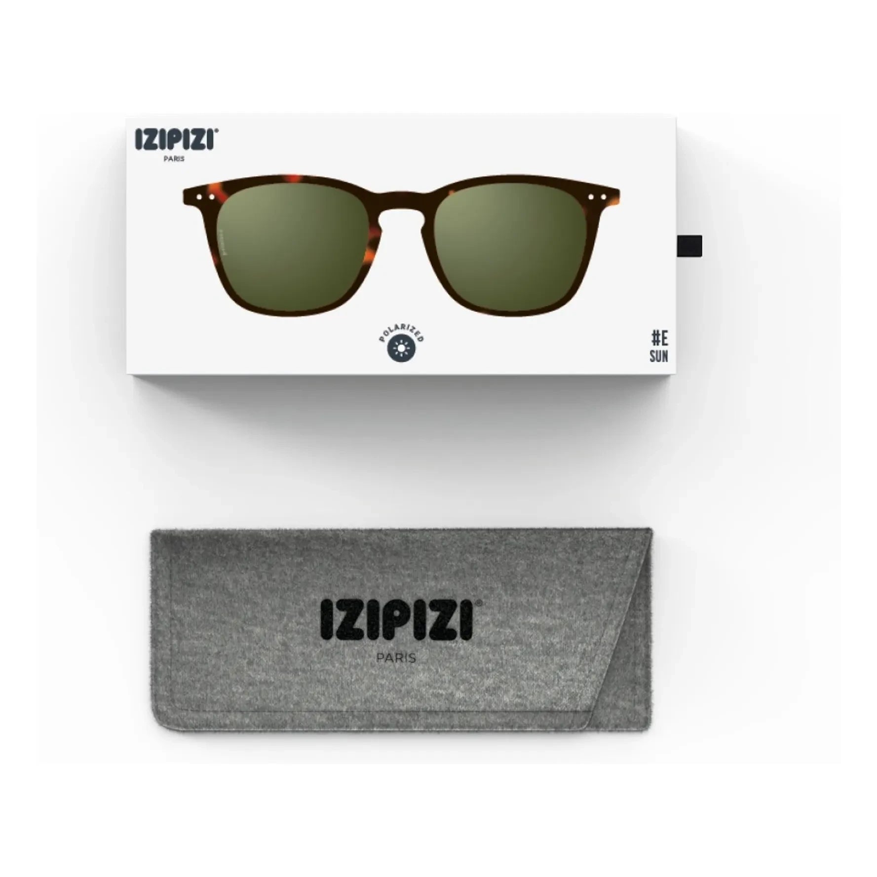 IZIPIZI - Polarized Sunglasses #E Tortoiseshell | Brown