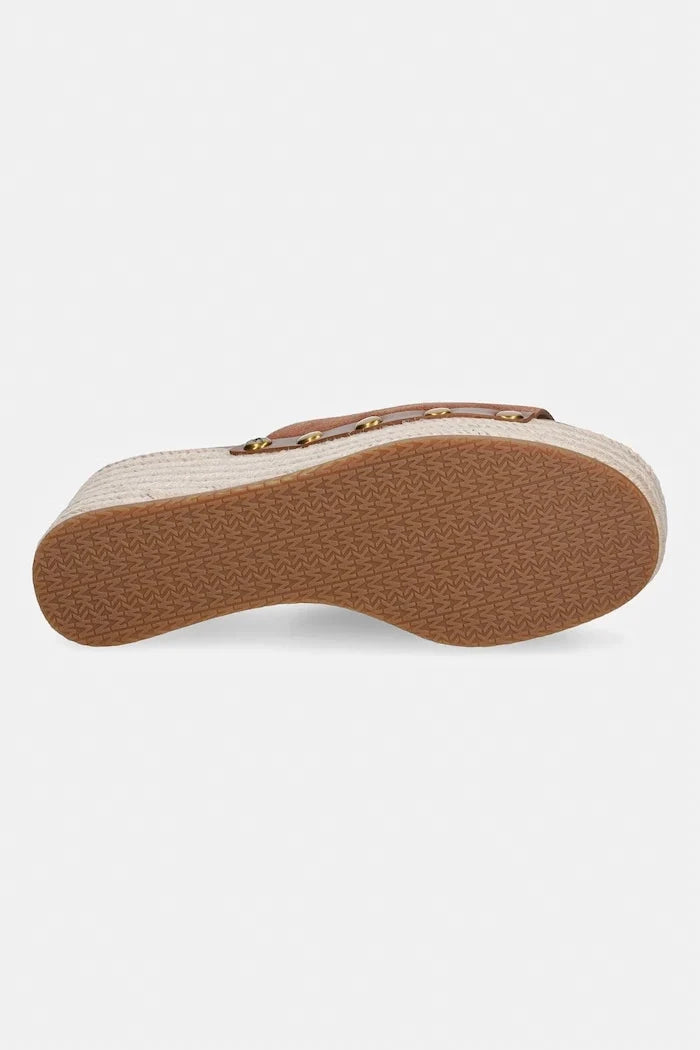 MICHAEL Michael Kors kadın süet Mayes Wedge Sandal