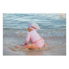 Lison Paris - Bora Bora UV-Protection Swimsuit | Pale Pink