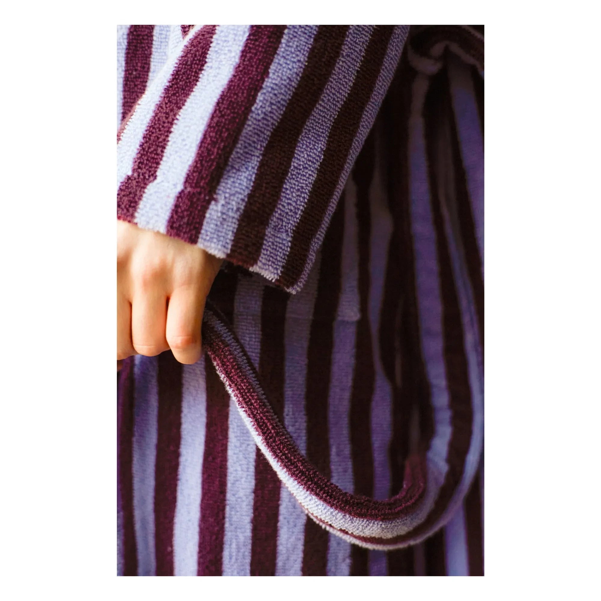 Bongusta - Naram Towel Robe | Burgundy
