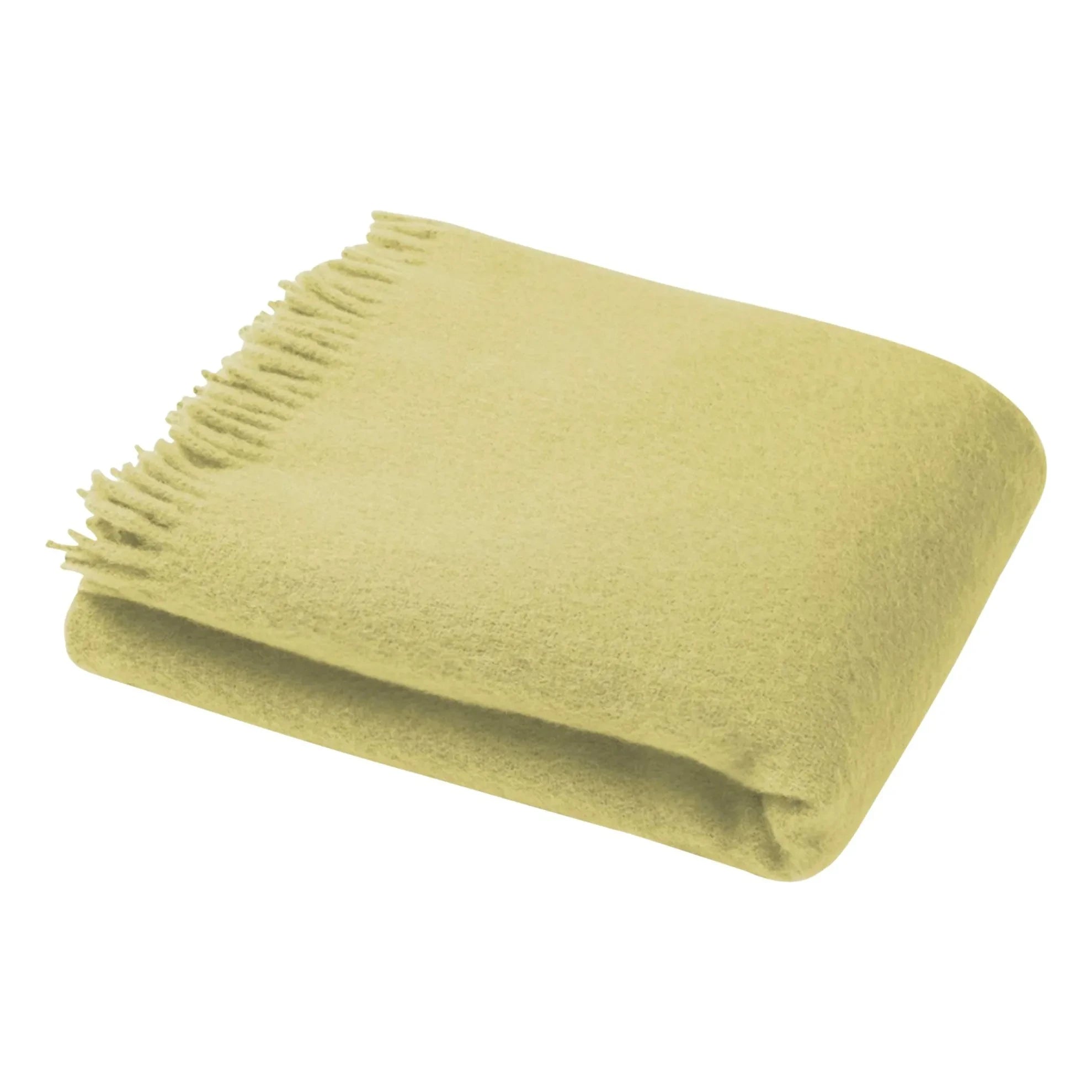 Suite 702 - Cloud Mohair Blanket | Light Green