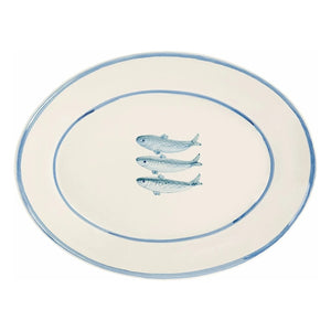 Anna + Nina - Blue Sardine Serving Plate