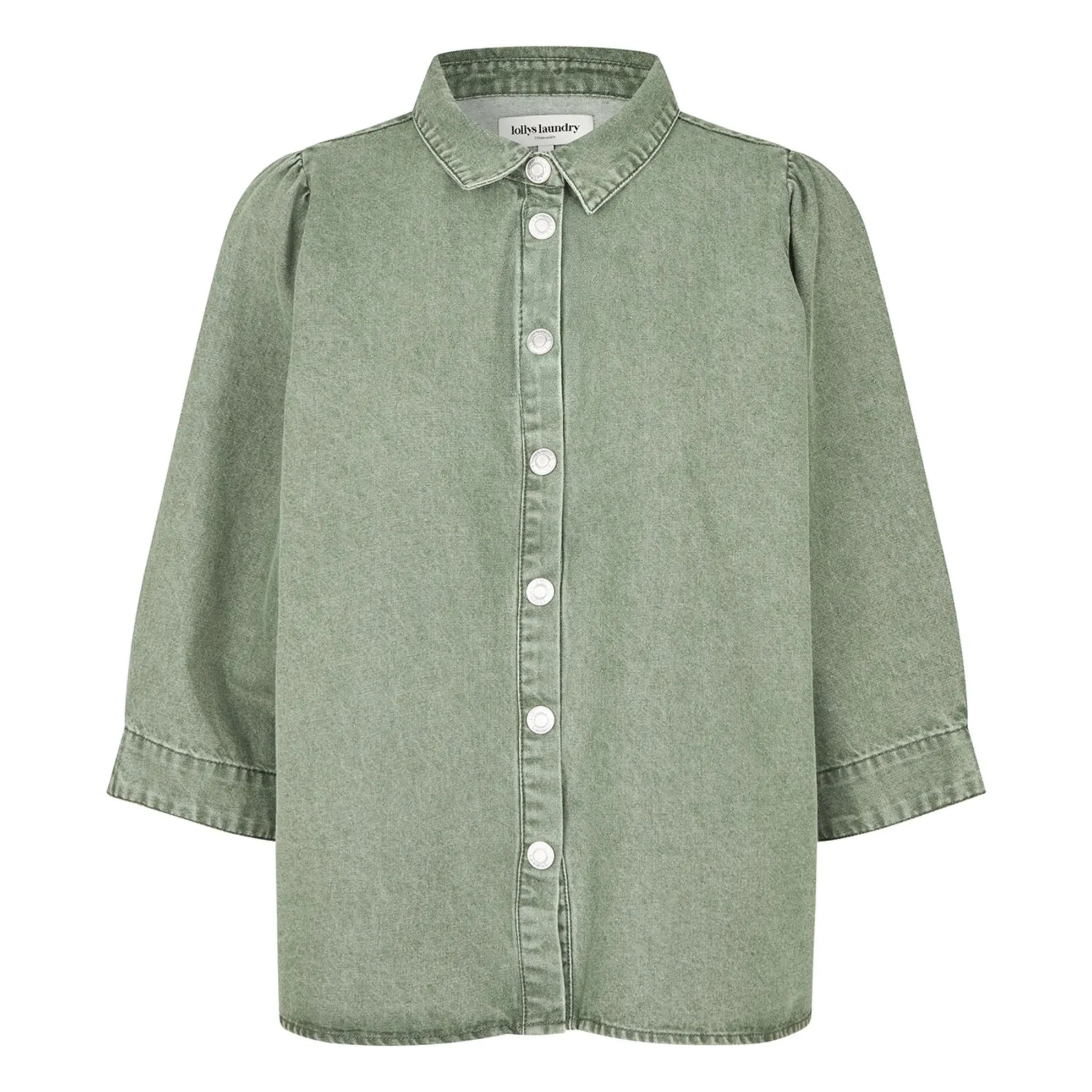 Lollys Laundry - Bono Cotton Shirt | Khaki