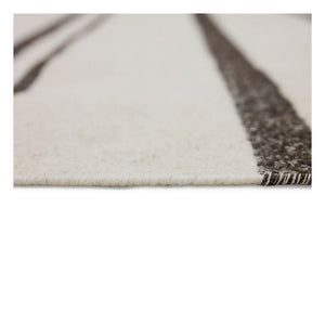 HKliving - Striped Kelim Rug | Cream