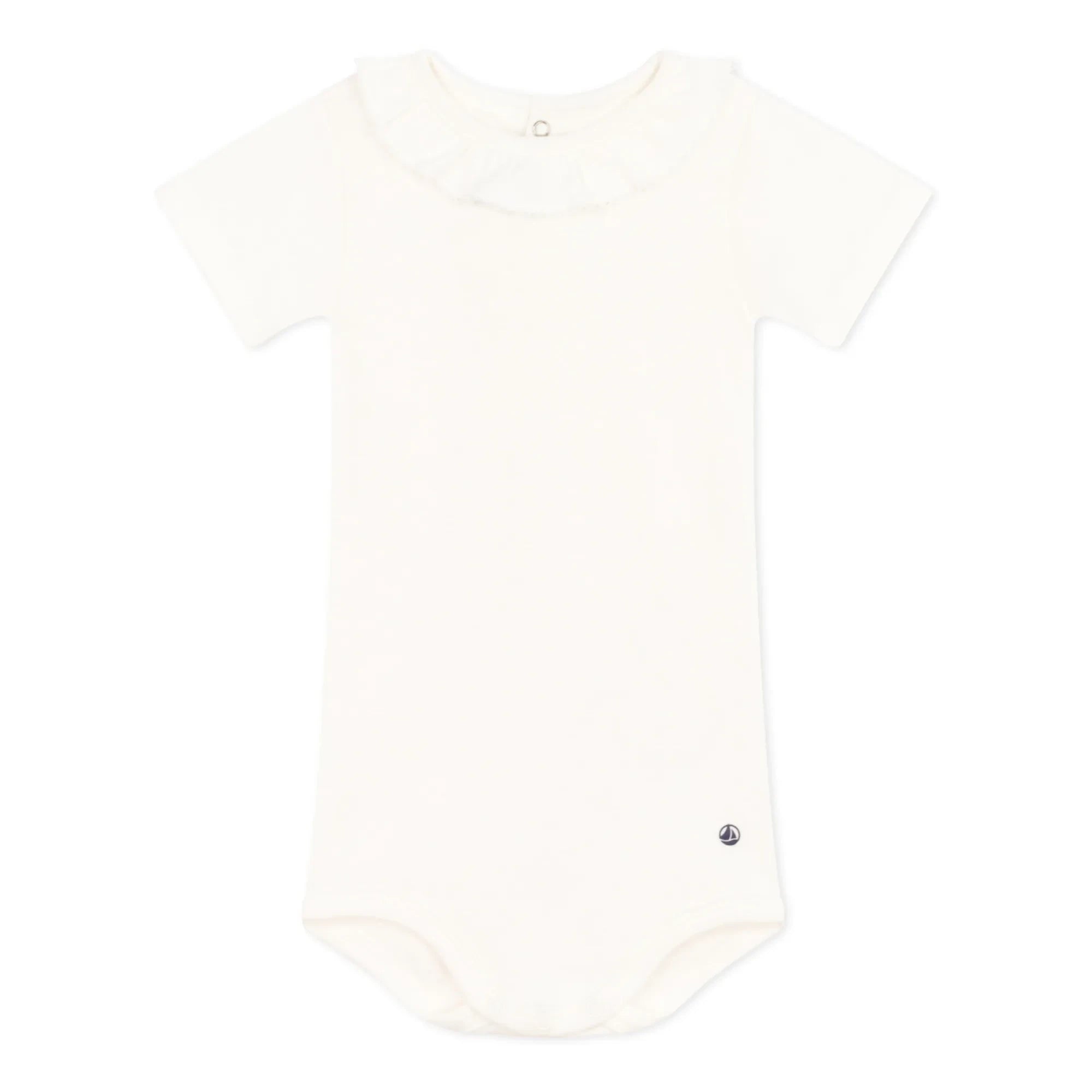 Petit Bateau - Body Maggie Ruffled | Ecru