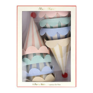 Meri Meri - Animal Friends Birthday Hats - 8-piece Set