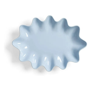 &Klevering - Sun Stone Ceramic Plate | Ice Blue