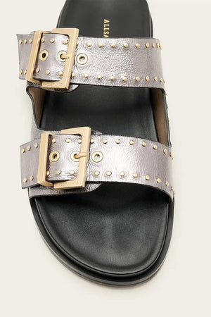 AllSaints Magda Stud Sandal Deri Terlik