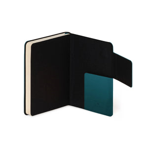 Legami - Lined Notebook with Monochrome Soft Cover - Deep Teal - My Notebook