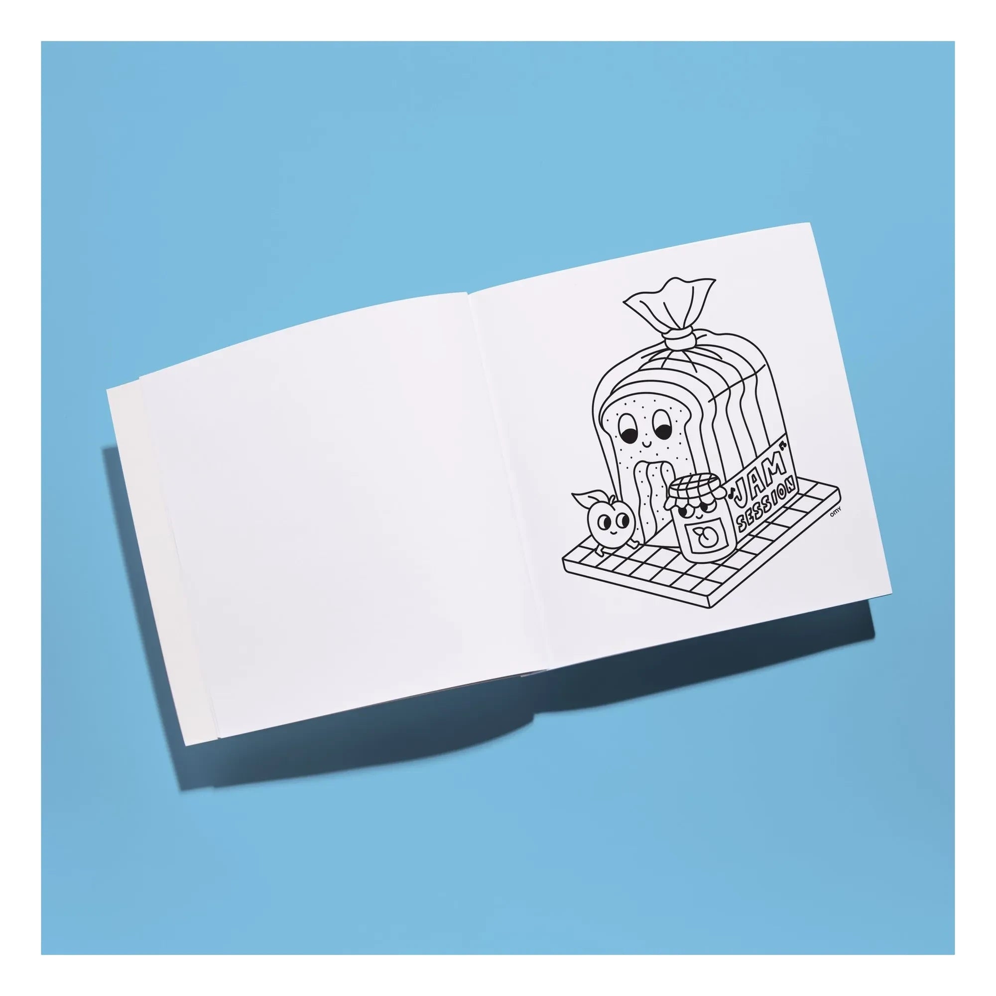 Omy - Supermarket Coloring Book