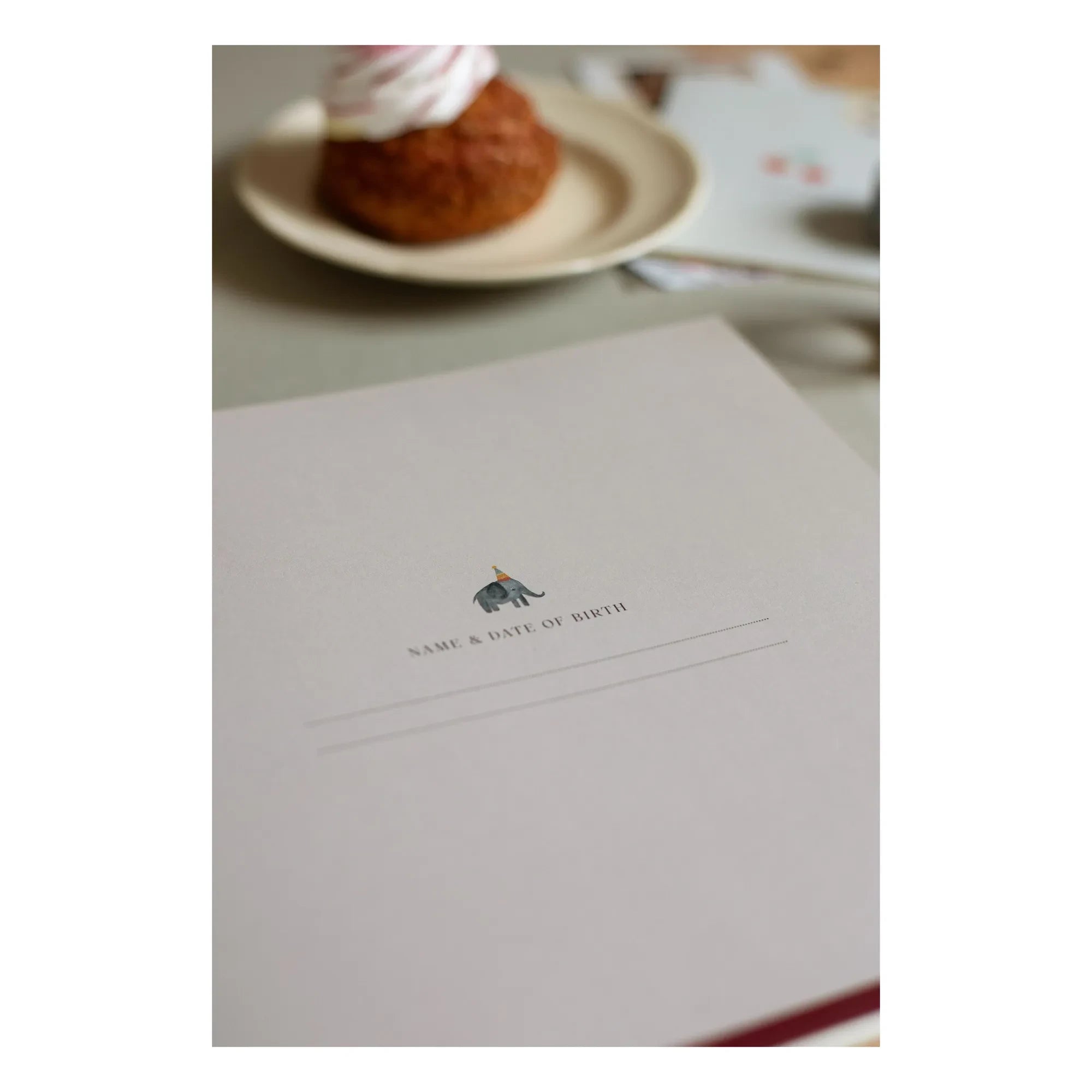 Specialday - My Birthday Memory Book - EN | Ecru
