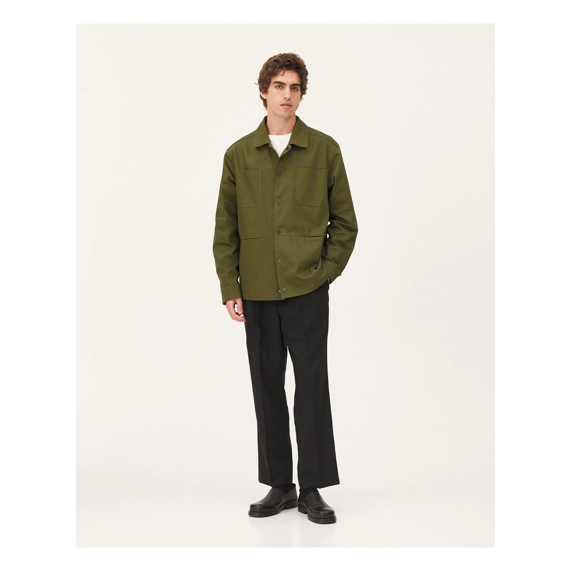 Noyoco - Vancouver Organic Cotton Jacket | Forest Green
