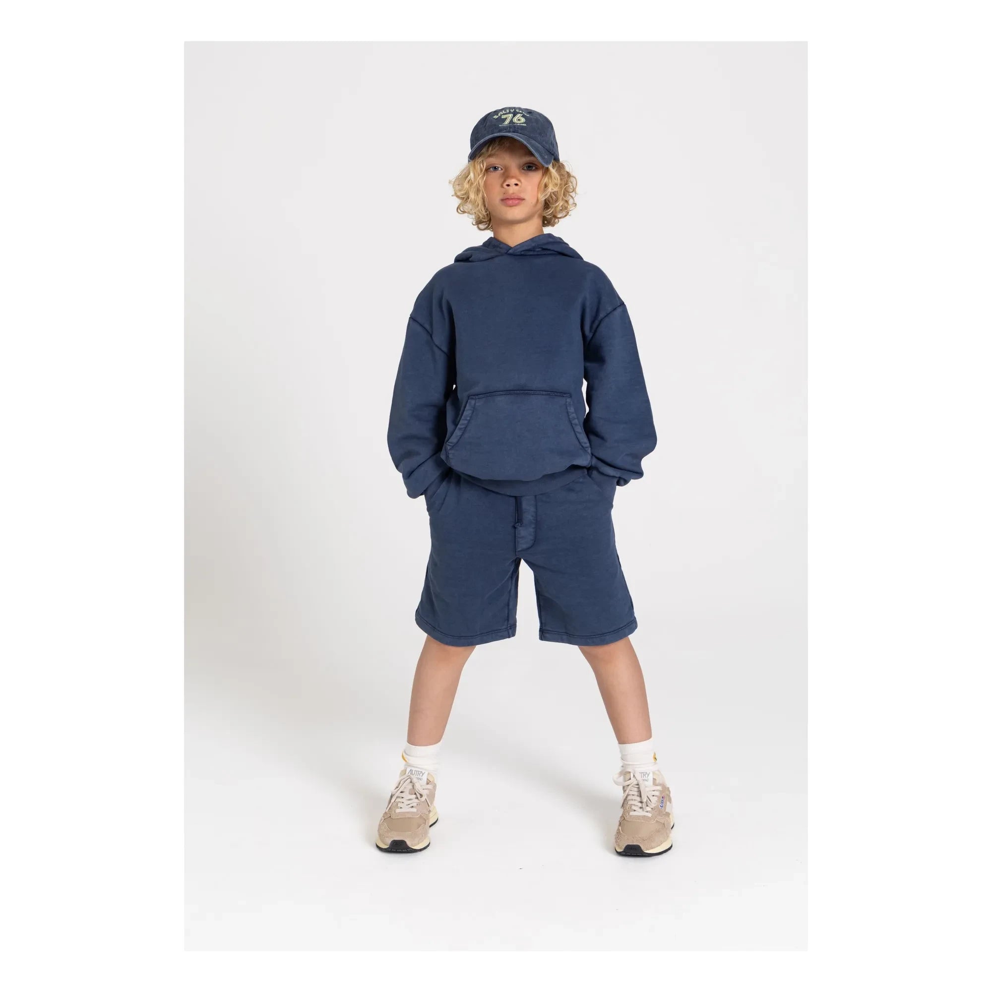 Smallable Kid - Noa organic cotton sweatshirt | Navy Blue