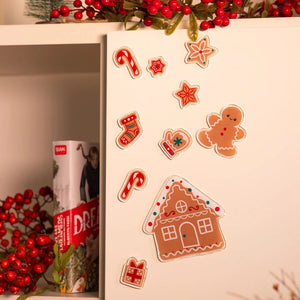 Legami - Gel Window Stickers Set - Window-Glow - Small - Santa Claus