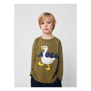 Bobo Choses - Duck T-shirt La OCA Organic Cotton | Khaki