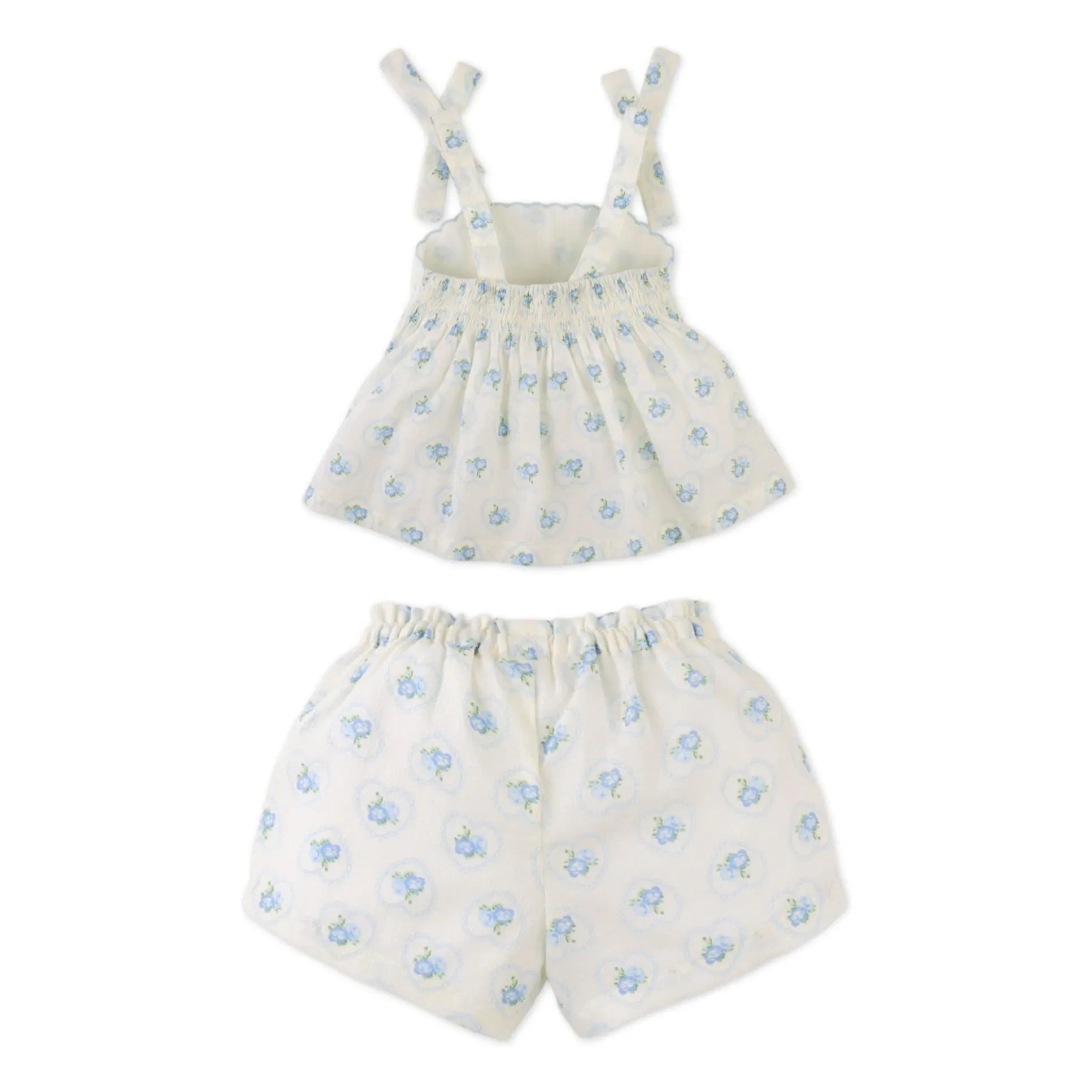 Gingersnaps - Dallas Top & Shorts Set | Ecru