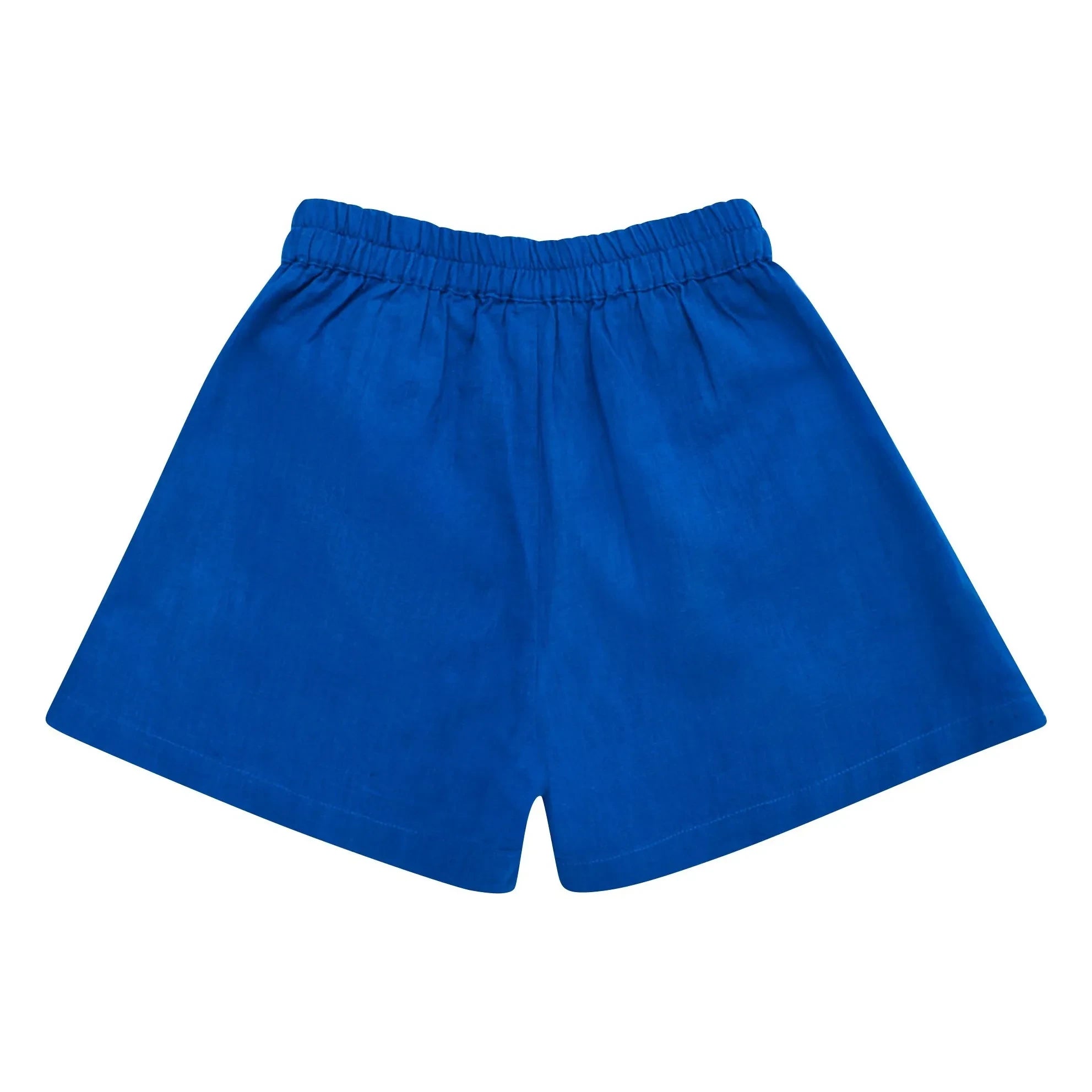 Maison Mangostan - Embroidered Shorts | Blue