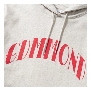 Edmmond Studios - Core Logo Organik Pamuklu Hoodie | Açık Gri