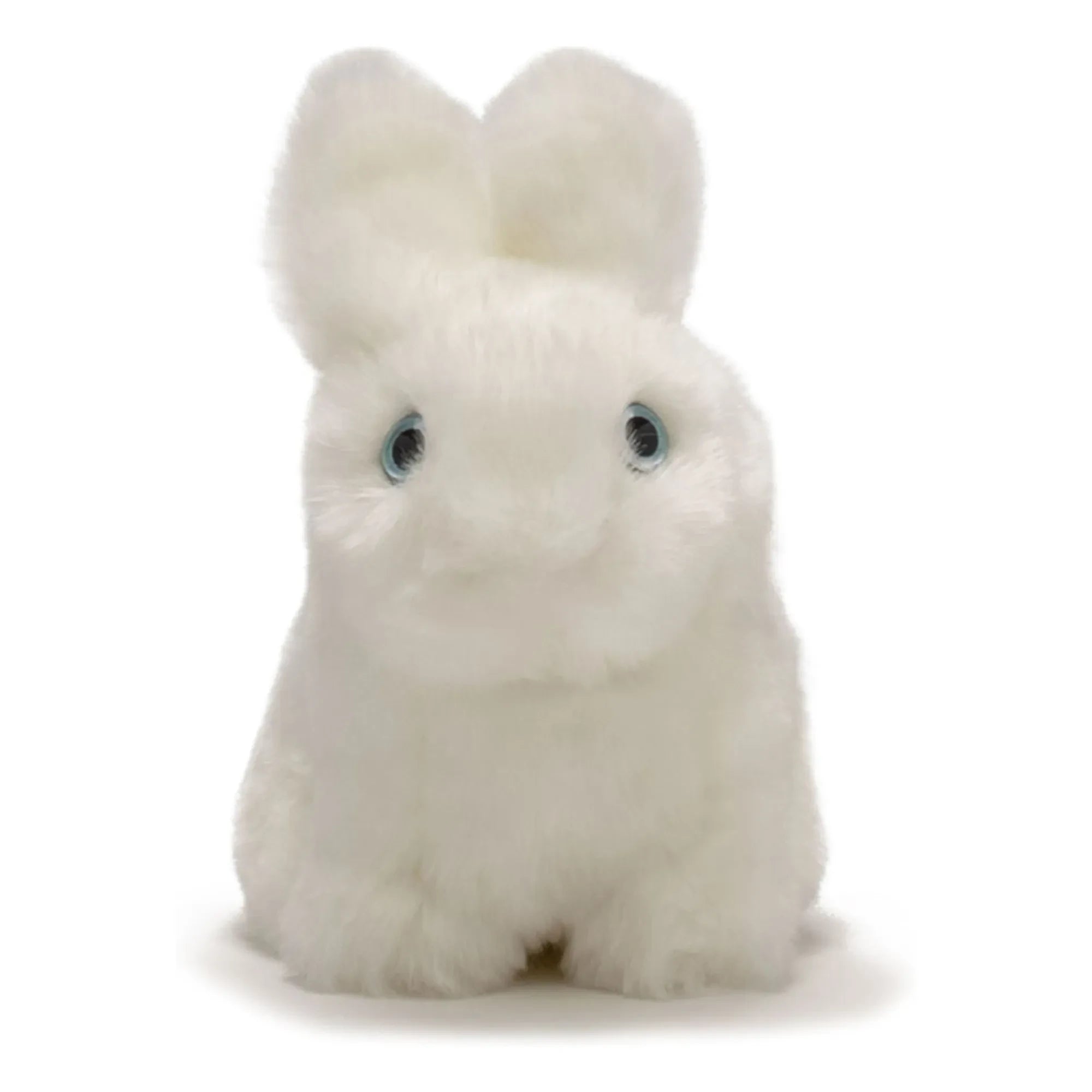 La Pelucherie - Léon tavşan peluş 15 cm | Beyaz