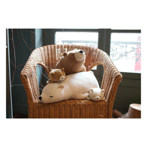 Nemu Nemu - Brown Bear Cookie Keychain