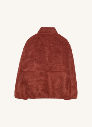Smallable Kid - Sherpa Smooth Jacket | Brick Red