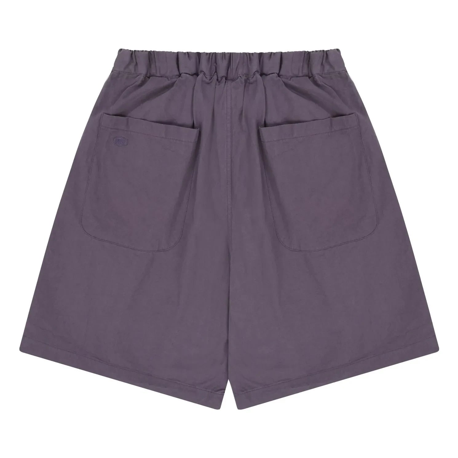 Kappy - Short Double-Pleated Wide | Purple