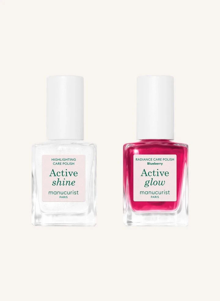 Manucurist - Active Shine & Active Glow Mini Nail Polish Gift Set