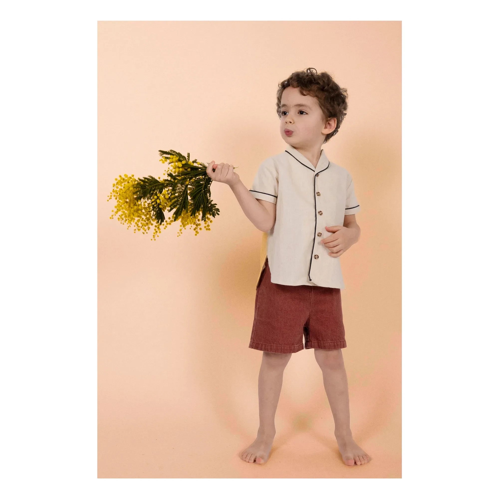 Loir - Paco Linen Shirt | Ivory