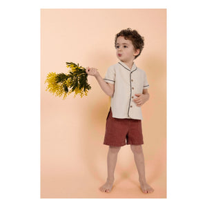 Loir - Paco Linen Shirt | Ivory