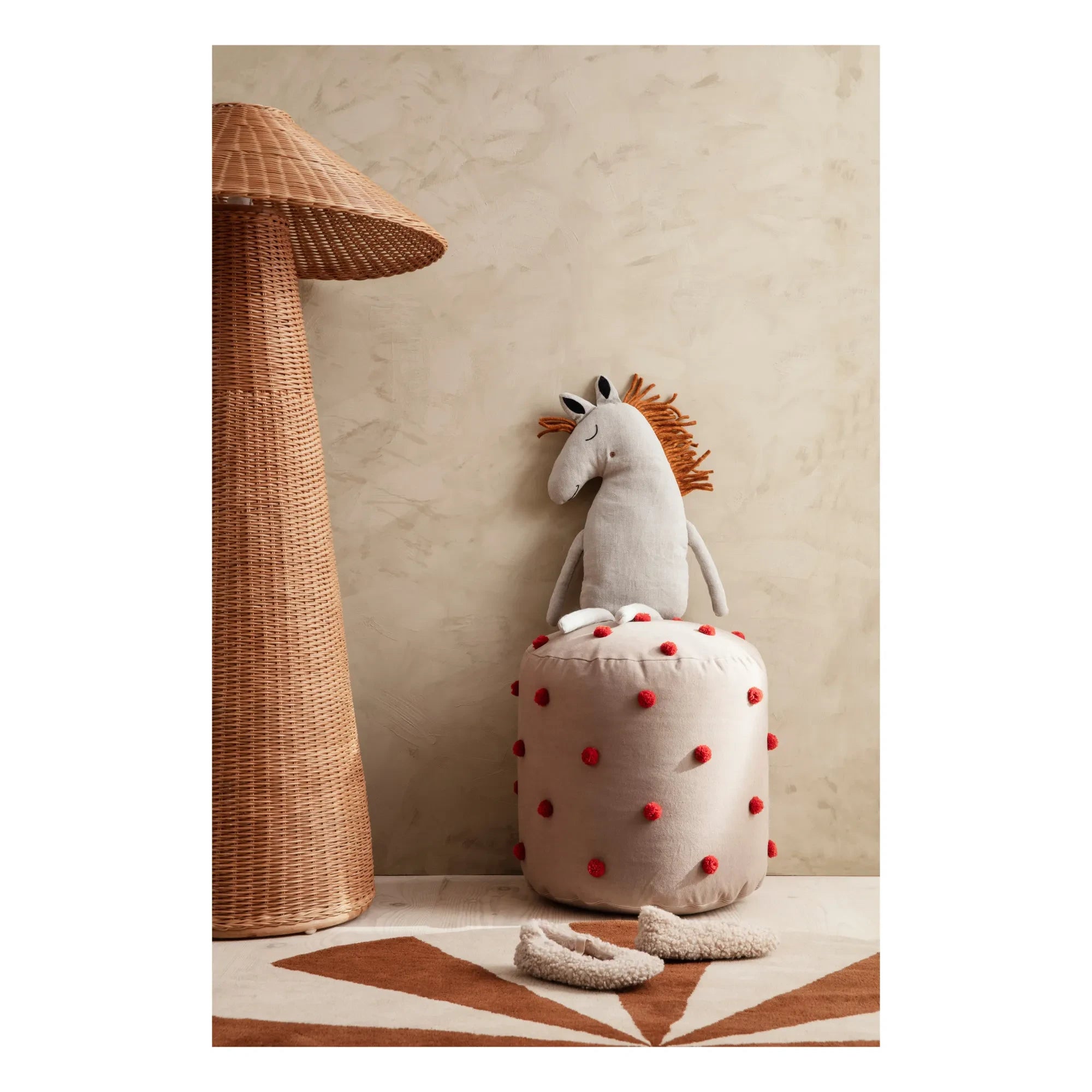 Ferm Living - Dou Rattan Lamp