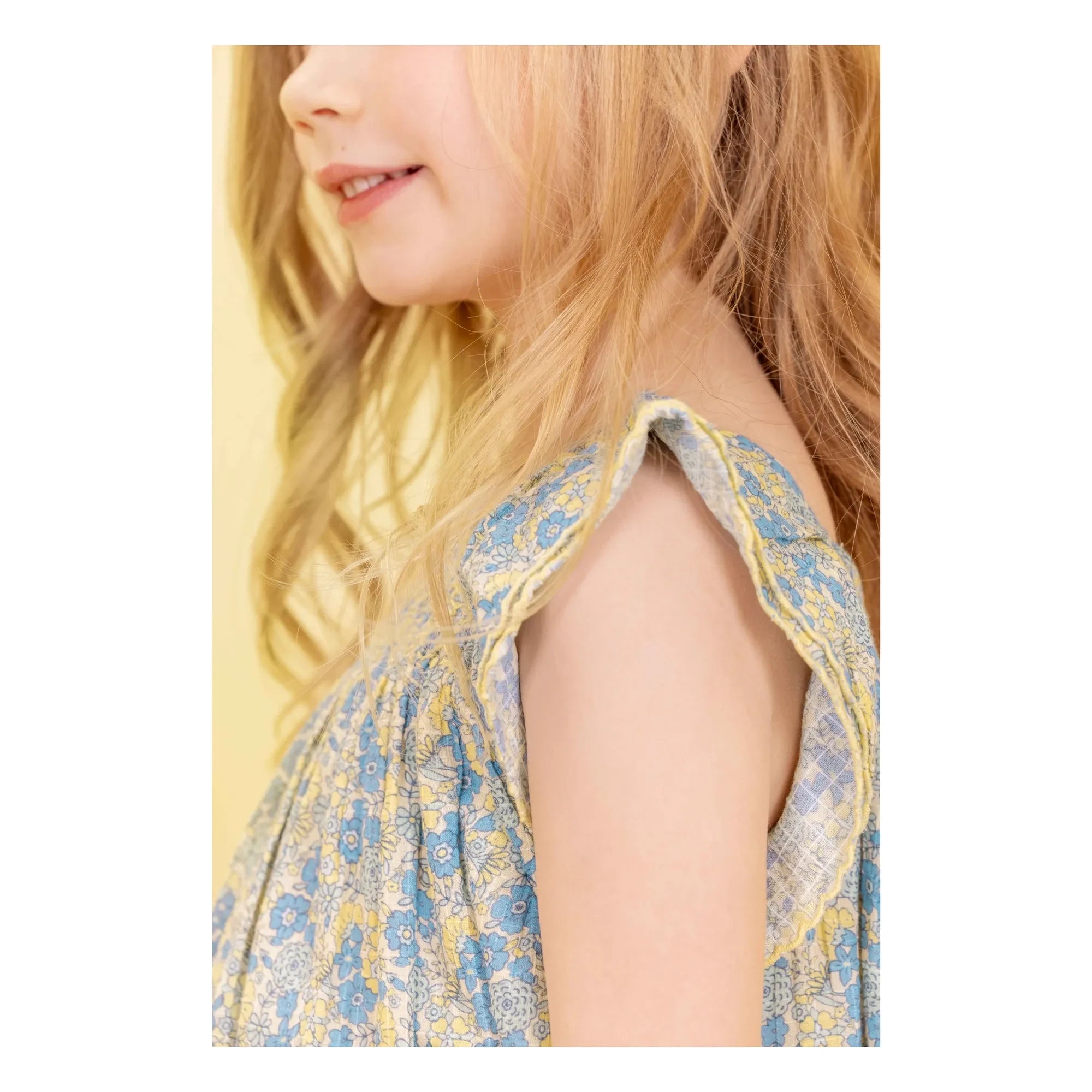 Bonton - Nena Fleurie Dress | Blue