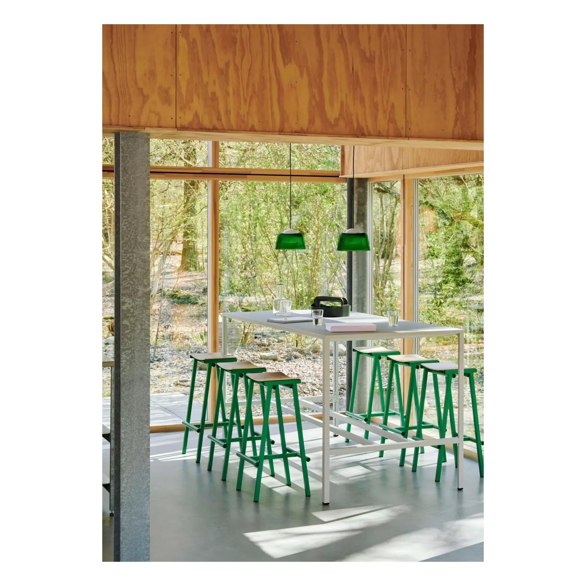 Hay - Bar Stool 75 cm | Green