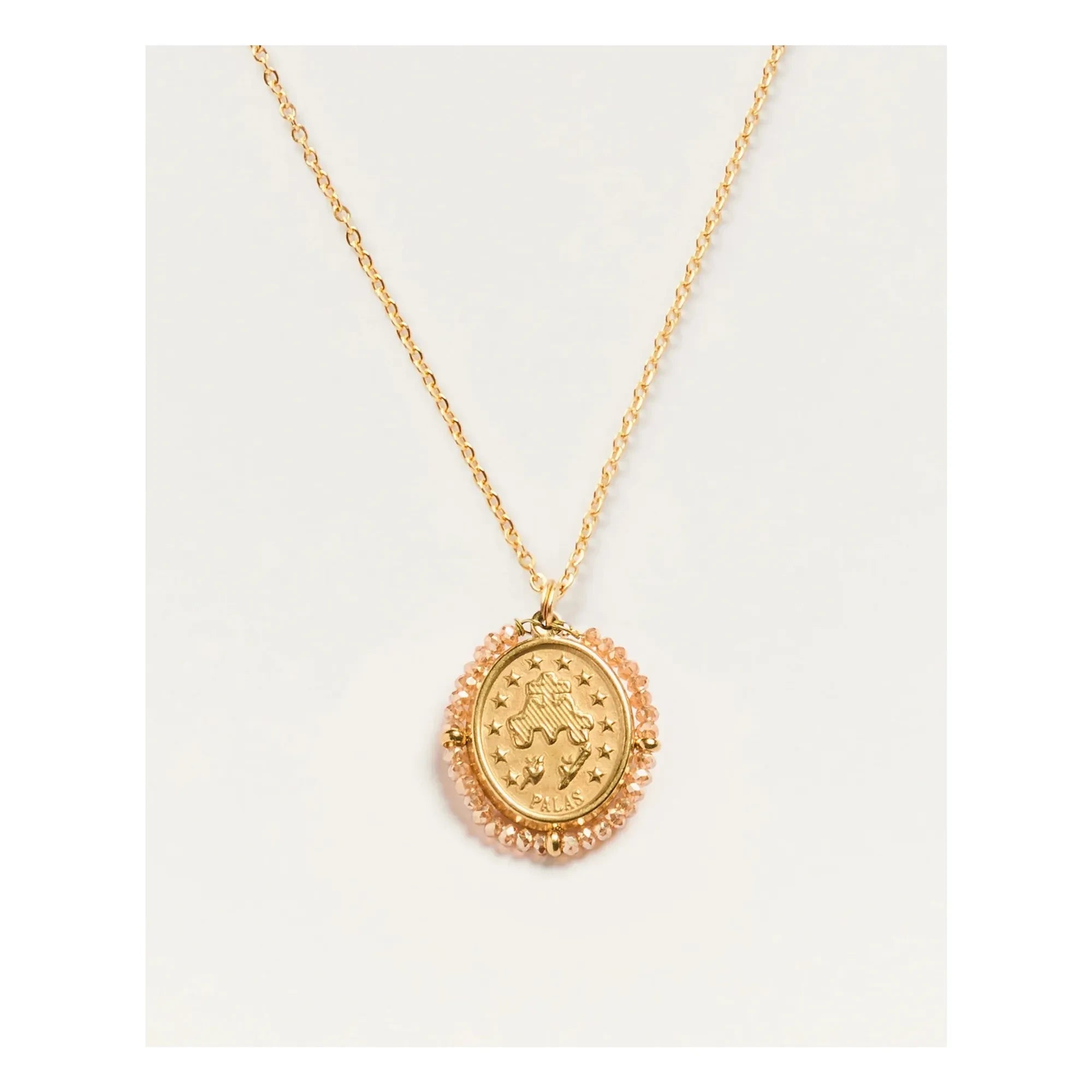 Palas - Santa Maria Glossy Necklace | Peach