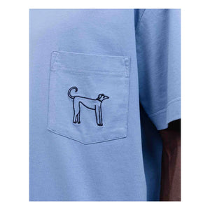 Olow - People T-shirt | Azure Blue